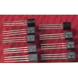 2SJ104 2SK364 J104 K364 TO-92 Pair 2SJ104 2SK364 J104 K364 TO-92 Pair