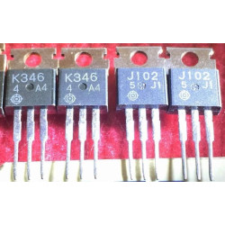 2SK346 2SJ102 K346 J102 New Hitachi Pair 5PCS/LOT 2SK346 2SJ102 K346 J102 New Hitachi Pair 5PCS/LOT