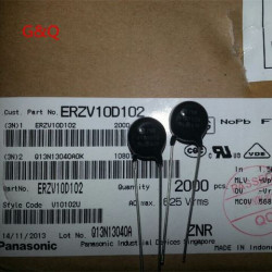 Panasonic ERZV10D102 10D102K V10102U 1000V 5pcs/lot Panasonic ERZV10D102 10D102K V10102U 1000V 5pcs/lot